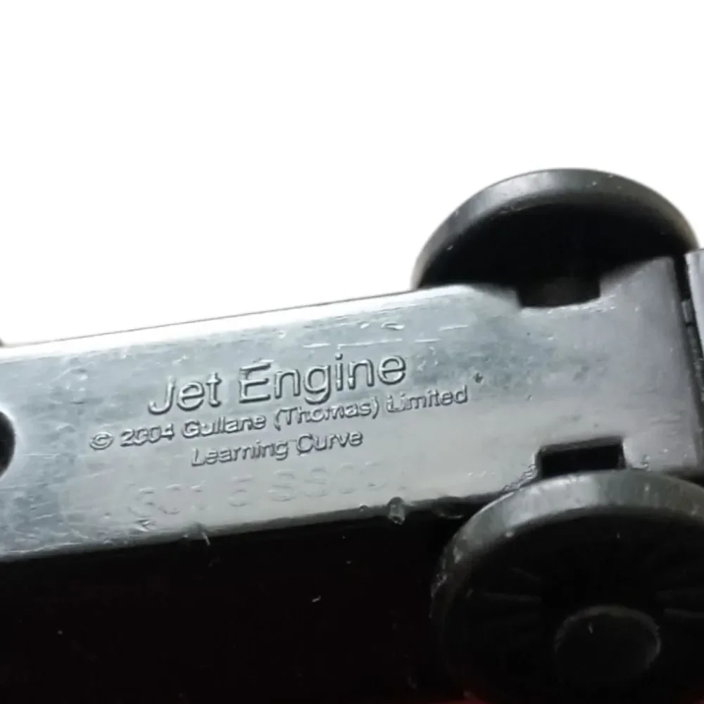 Thomas Wooden Railway Jet Engine Train 2004 Gullane Limited Learning Curve Metal